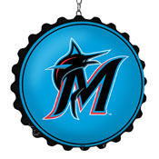 Miami Marlins: Logo - Bottle Cap Dangler, MBMIAM-220-02