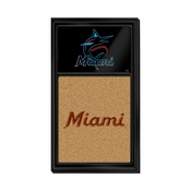Miami Marlins: Dual Logo - Cork Note Board, AGS-MBMIAM-640-02A