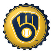 Milwaukee Brewers: Logo - Bottle Cap Wall Sign, MBMILW-210-02