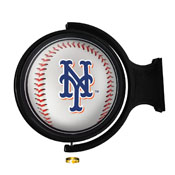 New York Mets: Baseball - Original Round Rotating Lighted Wall Sign, MBNYMT-115-31