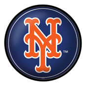 New York Mets: Logo - Modern Disc Wall Sign, MBNYMT-230-02