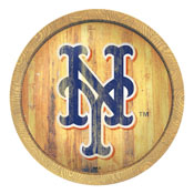 New York Mets: Logo - Weathered 