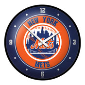 New York Mets: Modern Disc Wall Clock, MBNYMT-510-01