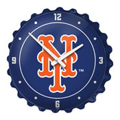New York Mets: Logo - Bottle Cap Wall Clock, MBNYMT-540-02