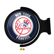 New York Yankees: Original Round Rotating Lighted Wall Sign, MBNYYS-115-01