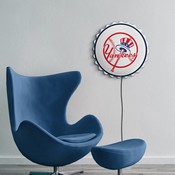 New York Yankees: Bottle Cap Wall Light, MBNYYS-215-01