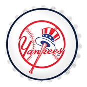 New York Yankees: Bottle Cap Wall Light, MBNYYS-215-01