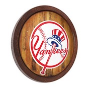 New York Yankees: "Faux" Barrel Top Sign, FNB-MBNYYS-240-01