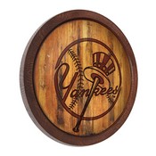 New York Yankees: Branded "Faux" Barrel Top Sign, FNB-MBNYYS-240-02