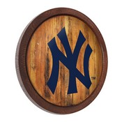 New York Yankees: Logo - "Faux" Barrel Top Sign, FNB-MBNYYS-240-04