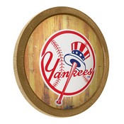 New York Yankees: "Faux" Barrel Top Sign, FNB-MBNYYS-240-01
