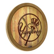 New York Yankees: Branded "Faux" Barrel Top Sign, FNB-MBNYYS-240-02