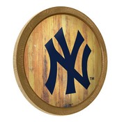 New York Yankees: Logo - "Faux" Barrel Top Sign, FNB-MBNYYS-240-04