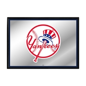 New York Yankees: Framed Mirrored Wall Sign, AGS-MBNYYS-265-01A