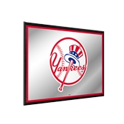 New York Yankees: Framed Mirrored Wall Sign, AGS-MBNYYS-265-01A