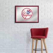 New York Yankees: Framed Mirrored Wall Sign, AGS-MBNYYS-265-01A