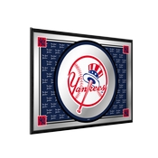 New York Yankees: Team Spirit - Framed Mirrored Wall Sign, AGS-MBNYYS-265-02A