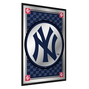New York Yankees: Vertical Team Spirit - Framed Mirrored Wall Sign, MBNYYS-275-02