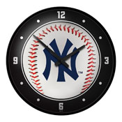 New York Yankees: Baseball - Modern Disc Wall Clock, MBNYYS-510-31