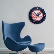 New York Yankees: Bottle Cap Wall Clock, MBNYYS-540-01