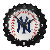 New York Yankees: Baseball - Bottle Cap Wall Clock, MBNYYS-540-31