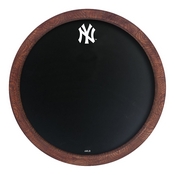 New York Yankees: Logo - Chalkboard "Faux" Barrel Top Sign, MBNYYS-630-02