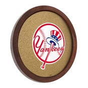 New York Yankees: "Faux" Barrel Framed Cork Board, AGS-MBNYYS-632-01A