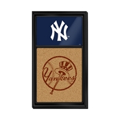 New York Yankees: Dual Logo - Cork Note Board, AGS-MBNYYS-640-02A