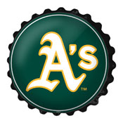 Oakland Athletics: Logo - Bottle Cap Wall Sign, MBOAKL-210-02
