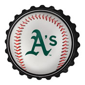 Oakland Athletics: Baseball - Bottle Cap Wall Sign, MBOAKL-210-31