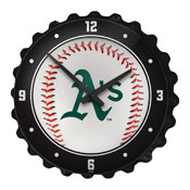 Oakland Athletics: Baseball - Bottle Cap Wall Clock, MBOAKL-540-31