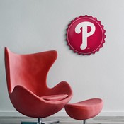 Philadelphia Phillies: Logo - Bottle Cap Wall Sign, MBPHIL-210-02