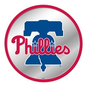 Philadelphia Phillies: Modern Disc Mirrored Wall Sign, AGS-MBPHIL-235-01A