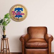 Philadelphia Phillies: "Faux" Barrel Top Sign, FNB-MBPHIL-240-01