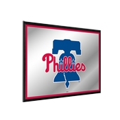 Philadelphia Phillies: Framed Mirrored Wall Sign, AGS-MBPHIL-265-01A