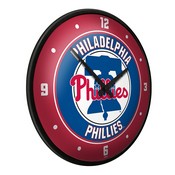 Philadelphia Phillies: Modern Disc Wall Clock, MBPHIL-510-01