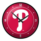 Philadelphia Phillies: Logo - Modern Disc Wall Clock, MBPHIL-510-02