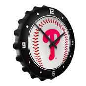 Philadelphia Phillies: Baseball - Bottle Cap Wall Clock, MBPHIL-540-31