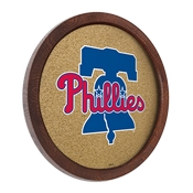 Philadelphia Phillies: "Faux" Barrel Framed Cork Board, AGS-MBPHIL-632-01A
