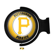 Pittsburgh Pirates: Original Round Rotating Lighted Wall Sign, MBPITT-115-01