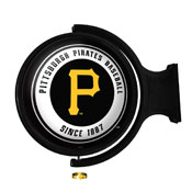 Pittsburgh Pirates: Alternate Logo - Original Round Rotating Lighted Wall Sign, MBPITT-115-02