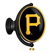 Pittsburgh Pirates: Original Oval Rotating Lighted Wall Sign, FNB-MBPITT-125-01A