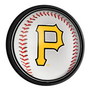 Pittsburgh Pirates: Baseball - Round Slimline Lighted Wall Sign, MBPITT-130-31