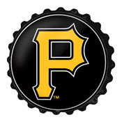 Pittsburgh Pirates: Logo - Bottle Cap Wall Sign, MBPITT-210-02