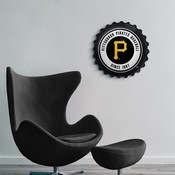 Pittsburgh Pirates: Seal - Bottle Cap Wall Sign, MBPITT-210-03