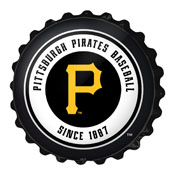 Pittsburgh Pirates: Seal - Bottle Cap Wall Sign, MBPITT-210-03