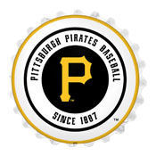 Pittsburgh Pirates: Bottle Cap Wall Light, MBPITT-215-01