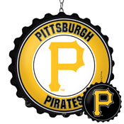 Pittsburgh Pirates: Double-Sided Bottle Cap Dangler, MBPITT-220-04