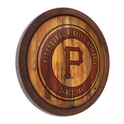 Pittsburgh Pirates: Branded "Faux" Barrel Top Sign, FNB-MBPITT-240-02
