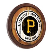 Pittsburgh Pirates: Weathered "Faux" Barrel Top Sign, FNB-MBPITT-240-03